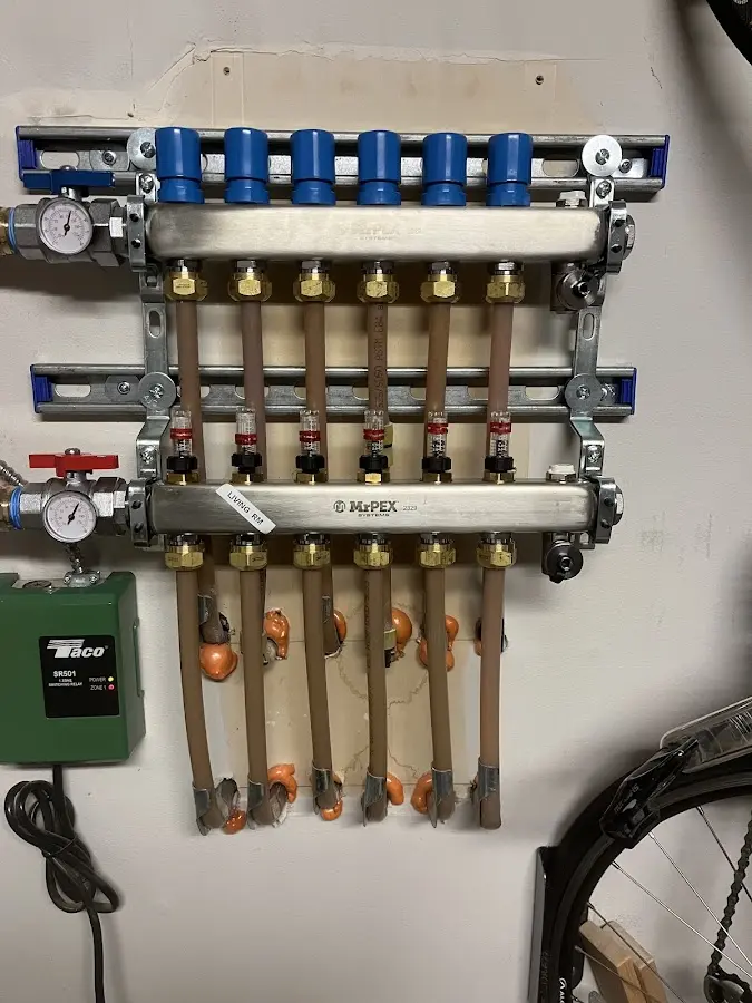 Plumber performing Leak Detection at a residential property in West Columbia